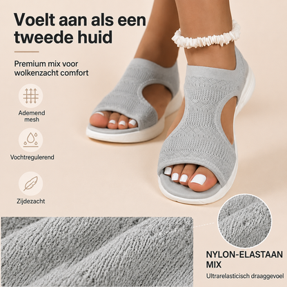 Comfortabele en Ademende Platte Sandalen
