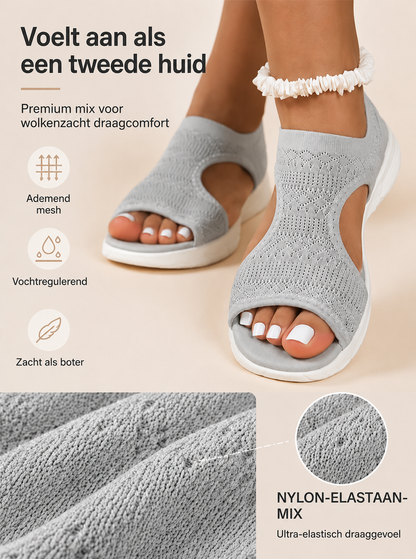Comfortabele en Ademende Platte Sandalen