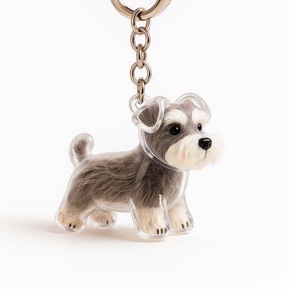 Snuzzle Gepersonaliseerde Dierenhaar Sleutelhanger - Uniek Gedenksieraad voor Hond & Kat