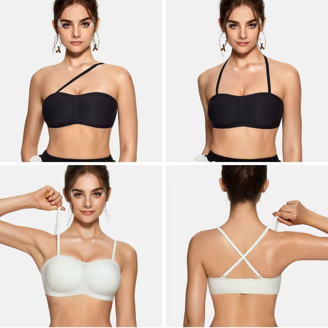 Strapless Strapless Bh met Push-up Effect