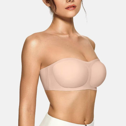 Strapless Strapless Bh met Push-up Effect