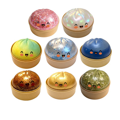 ✨ Glinsterende dumpling-squishy