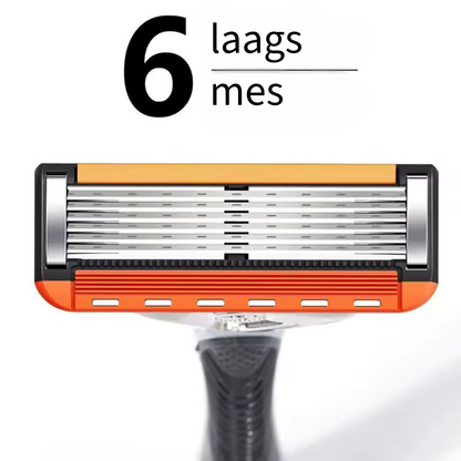 ProShave 6 Scheermesjes Voordeelverpakking - 24/48 Stuks - 6-Blade Systeem (Navulmesjes)