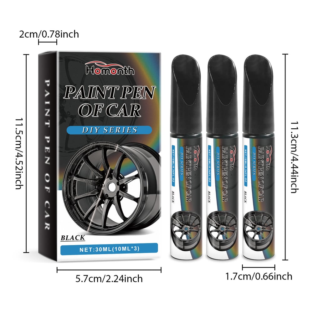 Autowiel Krasreparatiepen - 3 Stuks