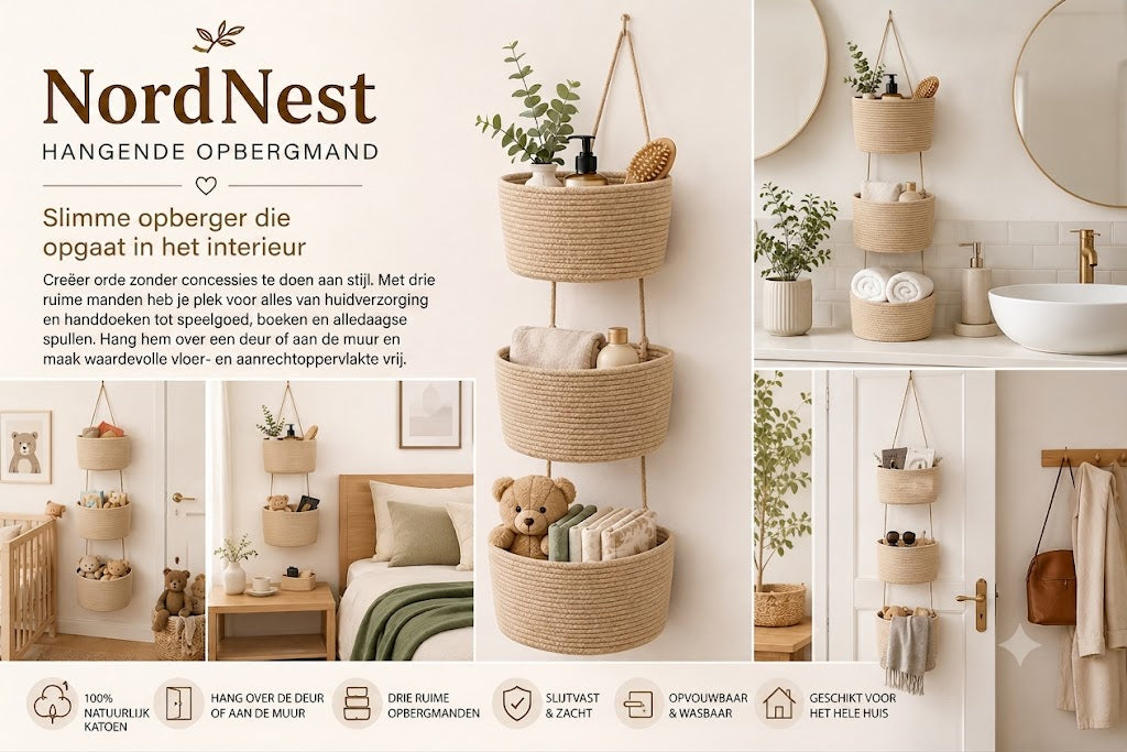 NordNest – Hangende Opbergmand