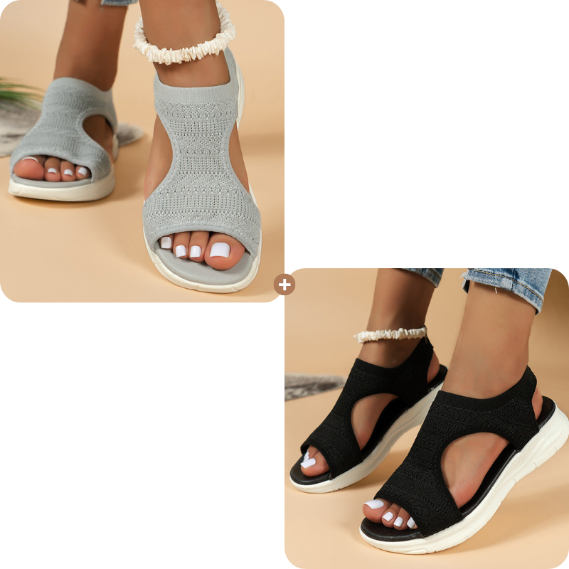 Comfortabele en Ademende Platte Sandalen