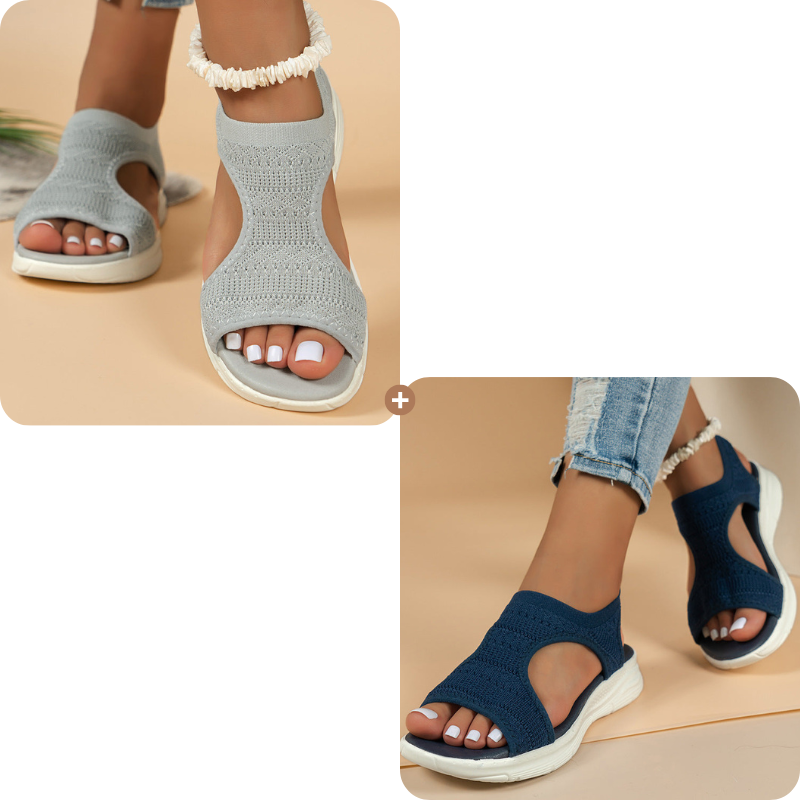 Comfortabele en Ademende Platte Sandalen