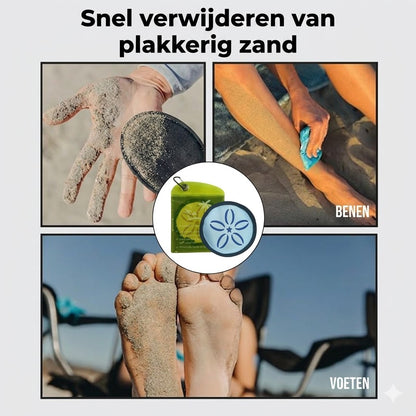 Strandreiniger voor het verwijderen van zand