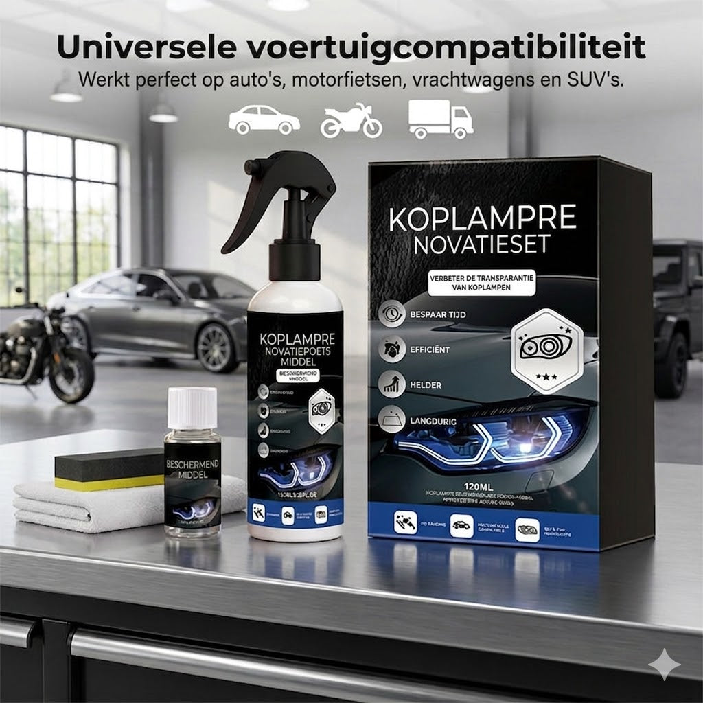 🚗 Professionele Koplamp Reparatie Set 🔆