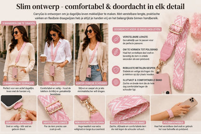 CarryGo – Telefoonarmband met Mini Portemonnee