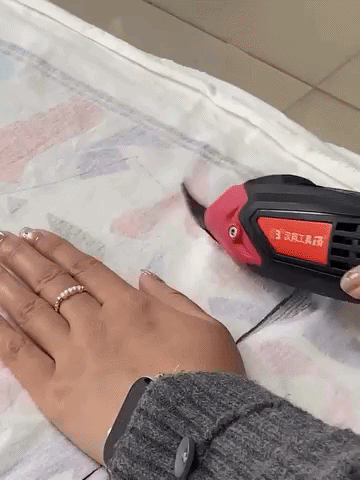 Soepele elektrische schaar: direct een perfect knipresultaat!