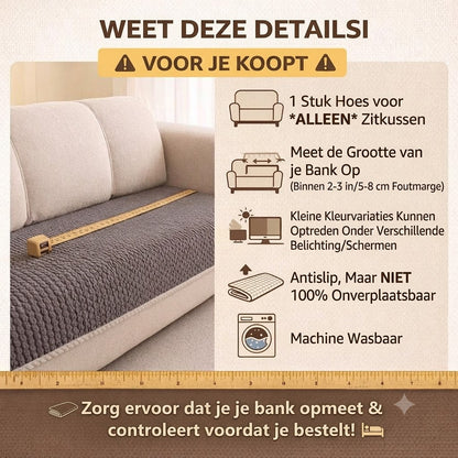 Verdikte, Antislip en Wasbare Bankhoes