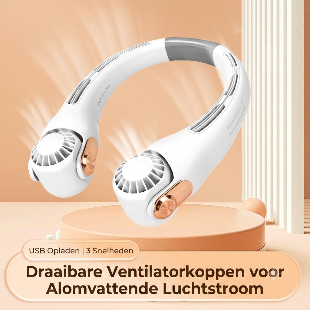 Nek Airco & Ventilator – Stille Persoonlijke Koeling voor de Zomer