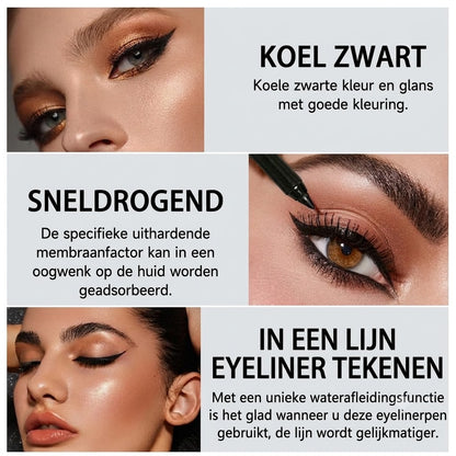 14-Delige Waterproof Gekleurde Gel Eyeliner Set 👁️🌈✏️