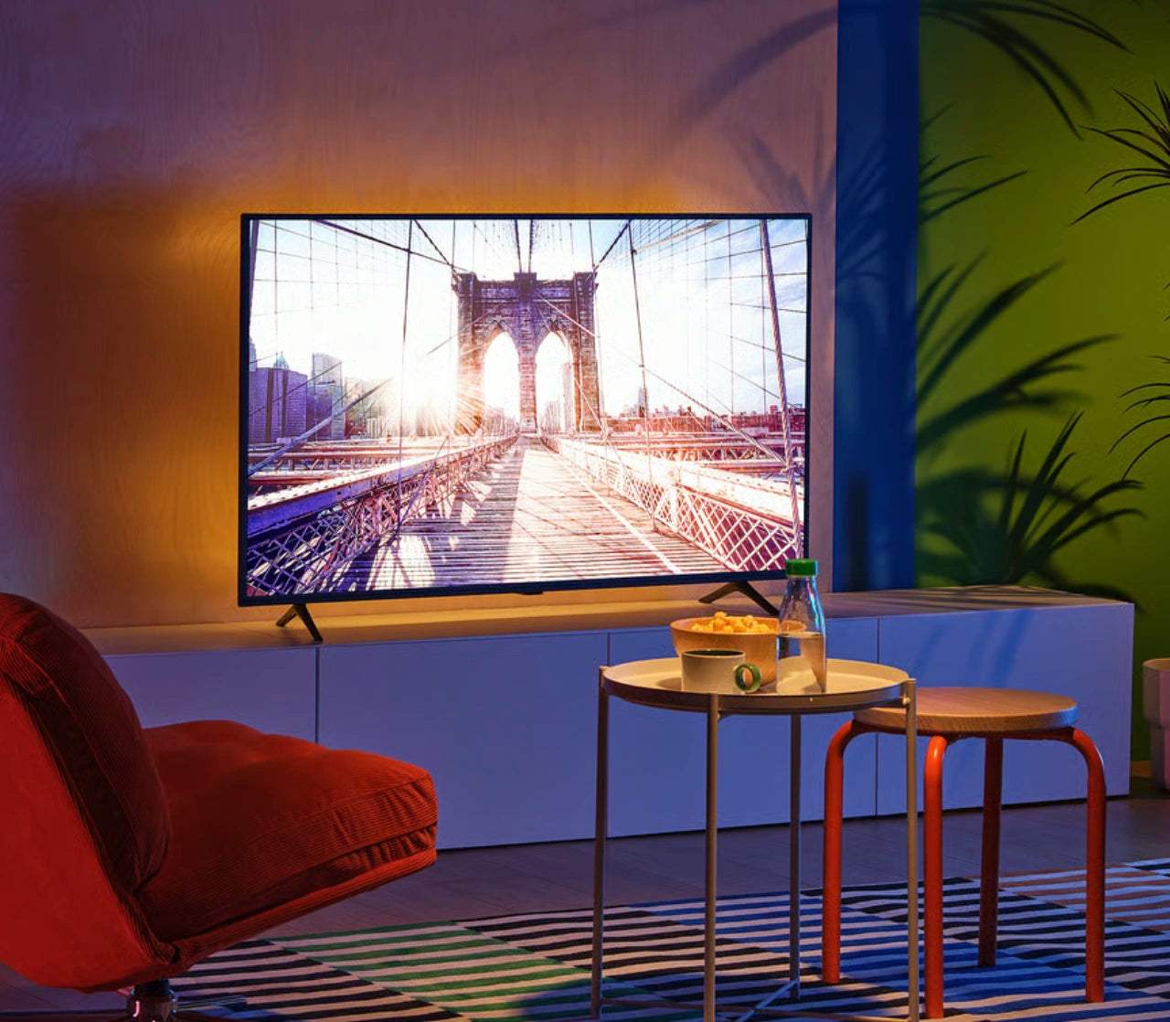 RGB LED Strip - Zelfklevend & Inkortbaar - Sfeerverlichting voor Kamer & Keuken