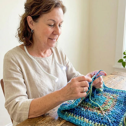 Oplaadbare LED Neklamp voor Lezen & Breien (Dimbaar)