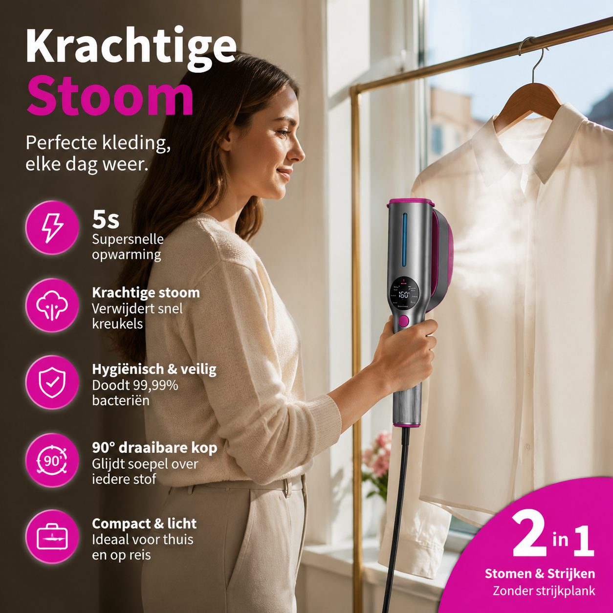 Handstomer voor Kleding