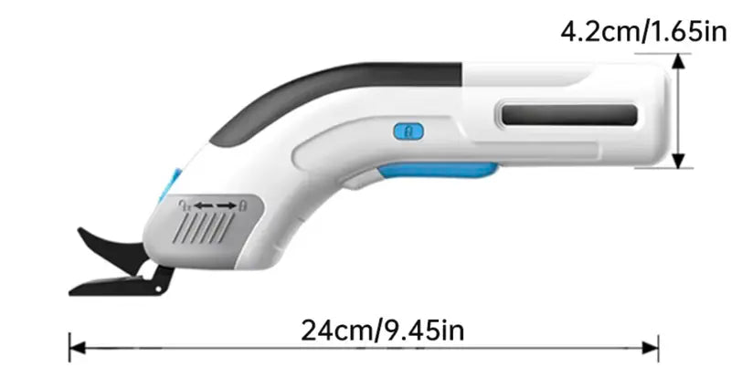 Soepele elektrische schaar: direct een perfect knipresultaat!