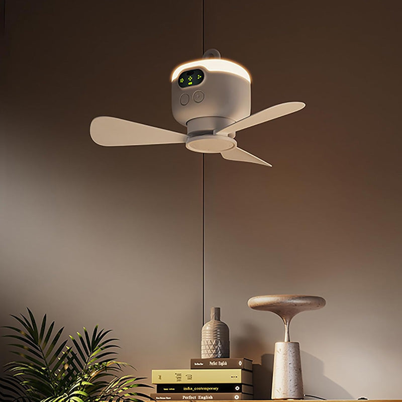 Oplaadbare LED Plafondventilator