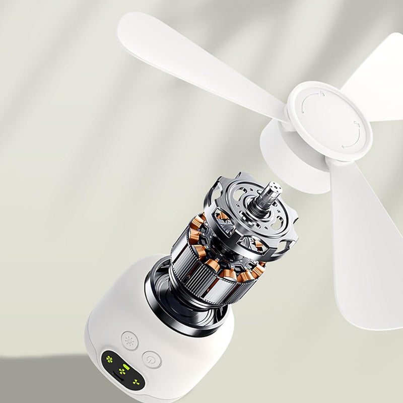 Oplaadbare LED Plafondventilator