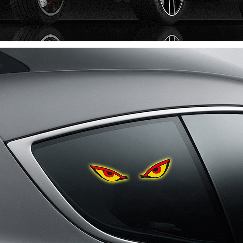 Solar LED Demon Eyes Autoraam Verlichting