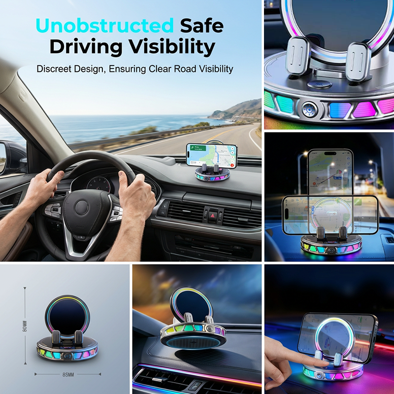 RGB-telefoonhouder voor in de auto