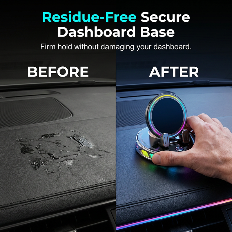 RGB-telefoonhouder voor in de auto
