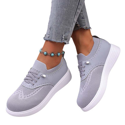 Ademende Mesh Instapschoenen voor Dames – Wandelschoenen