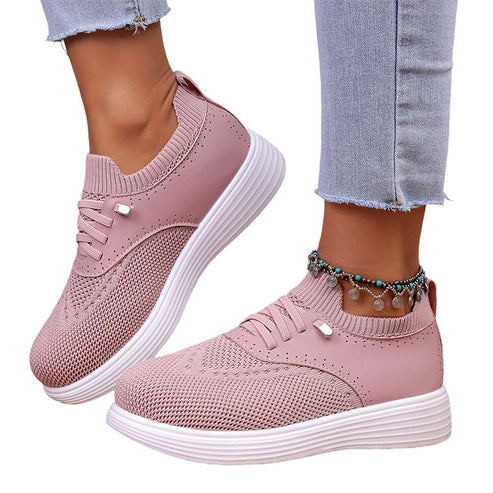 Ademende Mesh Instapschoenen voor Dames – Wandelschoenen