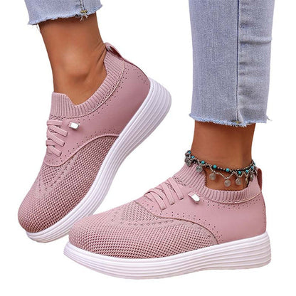 Ademende Mesh Instapschoenen voor Dames – Wandelschoenen