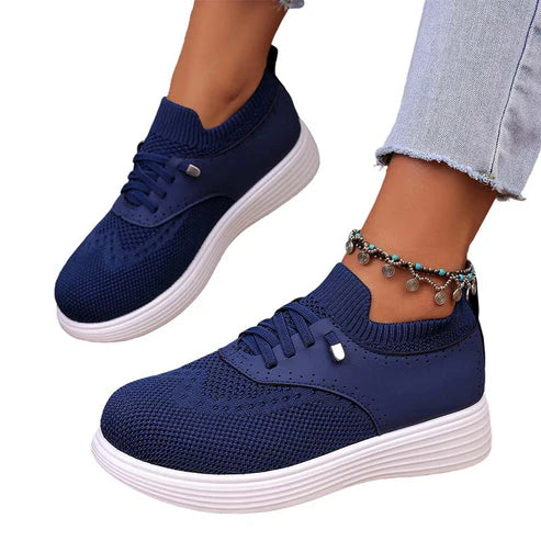 Ademende Mesh Instapschoenen voor Dames – Wandelschoenen