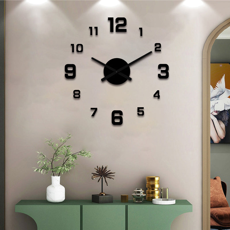 Zwevende 3D Kunst DIY Acryl Klok Set