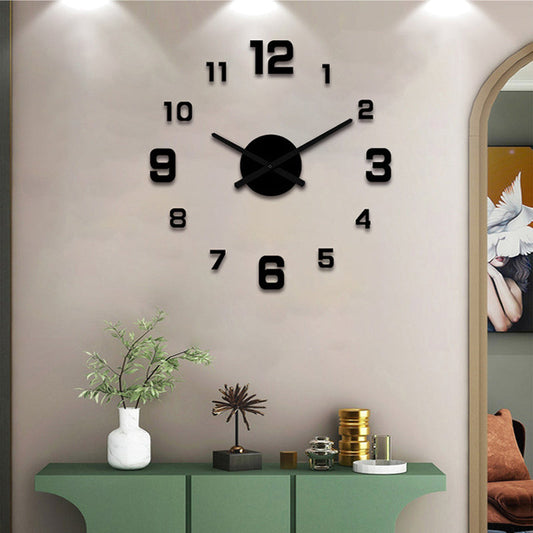 Zwevende 3D Kunst DIY Acryl Klok Set