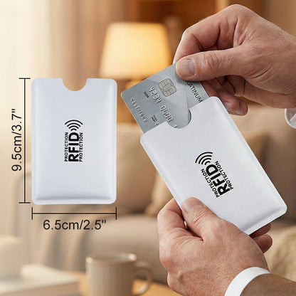 RFID Blokkerende Creditcard Hoesjes / Anti-Skim Creditcard Sleeves