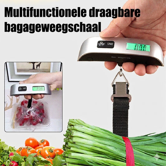 Draagbare Bagageweegschaal met LCD Display